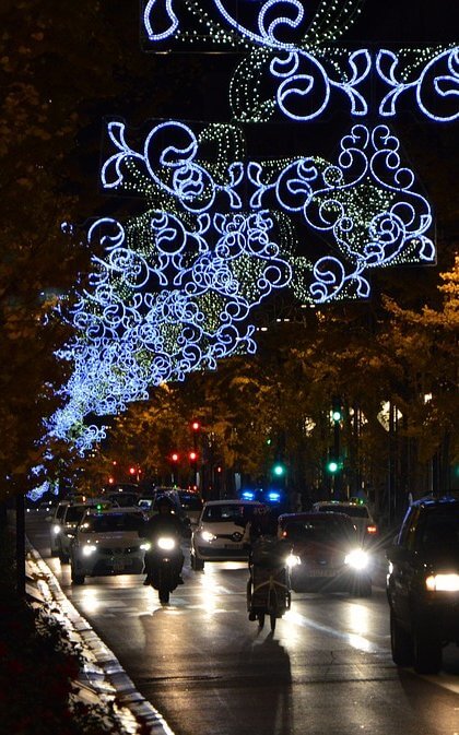 Deck the halls with boughs of holly. Fa la la la la, la la la la.  Line my purse with pots of lolly. Fa la la la, la la la la article preview image